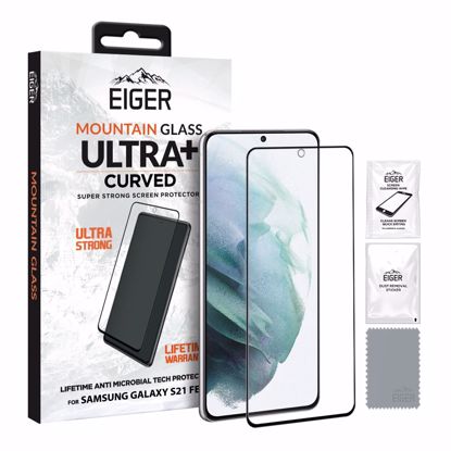 Picture of Eiger Eiger GLASS Mountain ULTRA+ Super Strong Screen Protector for Samsung Galaxy S21 FE