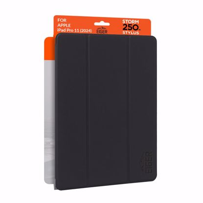 Picture of Eiger Eiger Storm 250m Stylus Case for iPad Pro 11 (2024) Retail Sleeve in Black