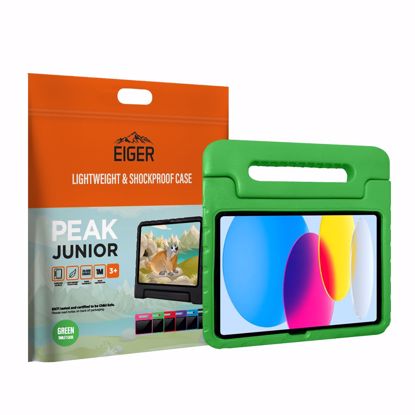 Picture of Eiger Eiger Peak Junior Case for iPad 10.9 (10th Gen) in Green