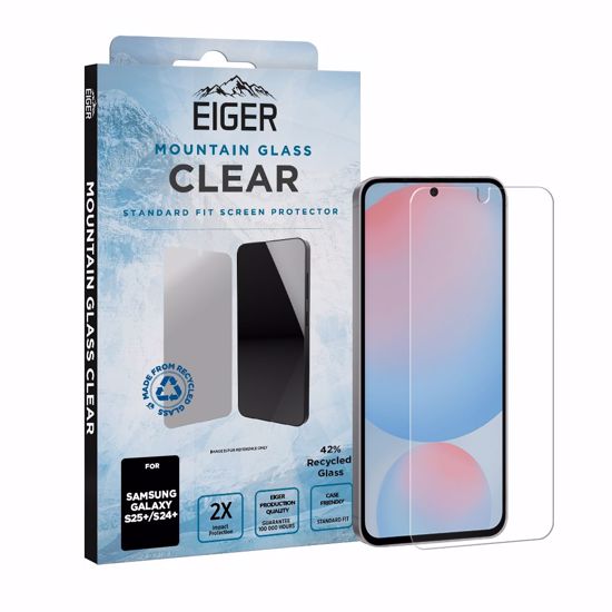 Picture of Eiger Eiger Mountain Glass CLEAR Screen Protector GRS for Samsung S25+/ S24+