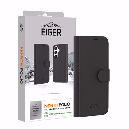 Picture of Eiger Eiger North Folio Case for Samsung Galaxy A26 in Black