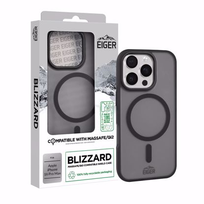 Picture of Eiger Eiger Blizzard Magsafe Case GRS for Apple iPhone 16 Pro Max in Black